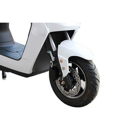 White Color Electric Road Scooter , Electric Scooter For Adults Street Legal 