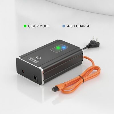 48V5A バッテリー充電器 常流・常電圧モード 4〜6時間充電時間 過剰充電防止