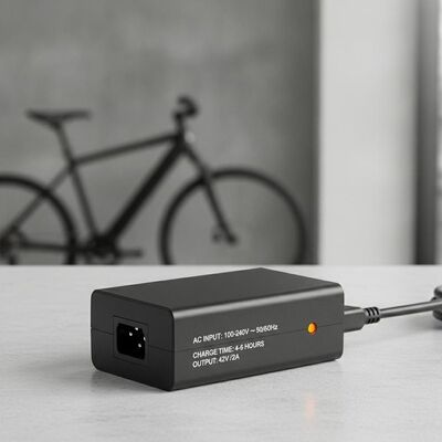300グラム 軽量 電気自転車 バッテリー 充電器 100-240V AC インプットと 4-6 時間 電動自転車 充電時間
